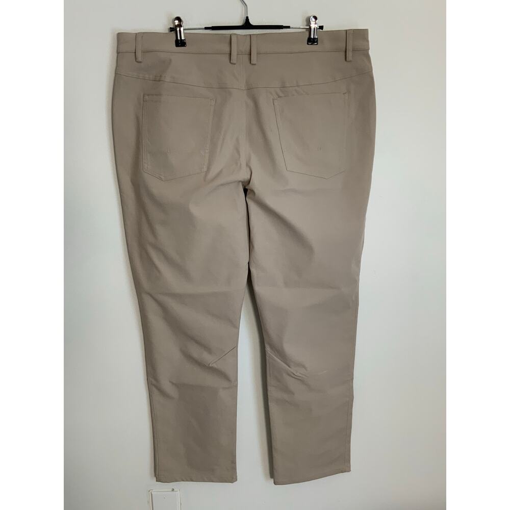 Myles Tour Pants light tan size 38x 30 - Picture 2 of 6